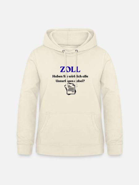 Zoll - Frauen Hoodie - Vanille-Milchshake