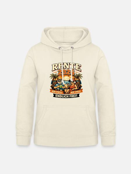Rente 2026 - Frauen Hoodie - Vanille-Milchshake