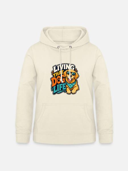 Golden Retriever - Frauen Hoodie - Vanille-Milchshake