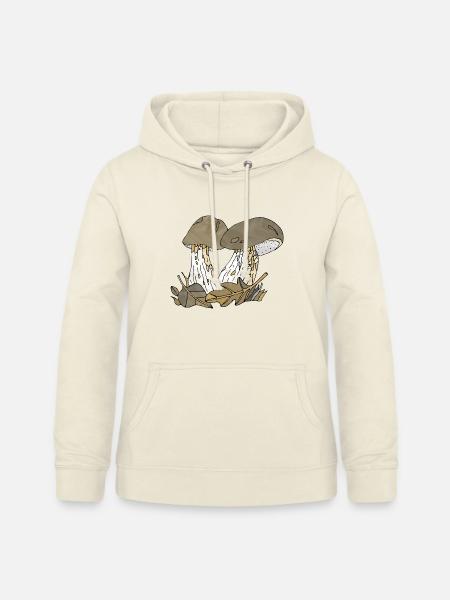 Pilze - Frauen Hoodie - Vanille-Milchshake