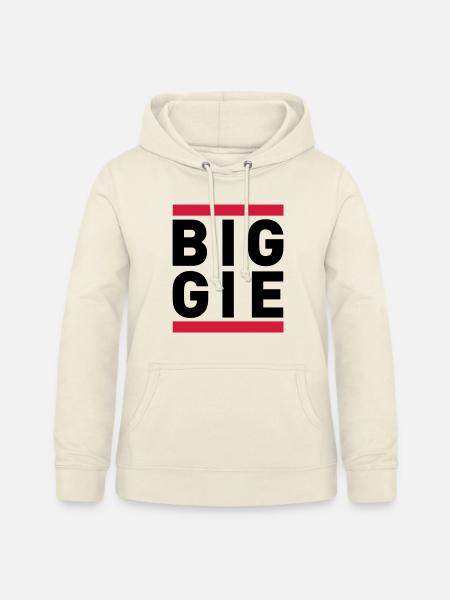 BIGGIE - Frauen Hoodie - Vanille-Milchshake