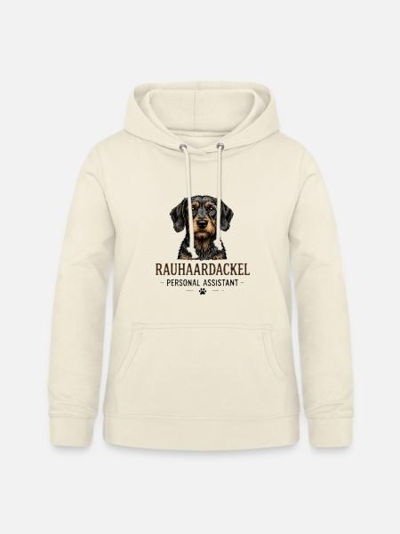 RauhaarDackel Personal Assistant - Frauen Hoodie - Vanille-Milchshake