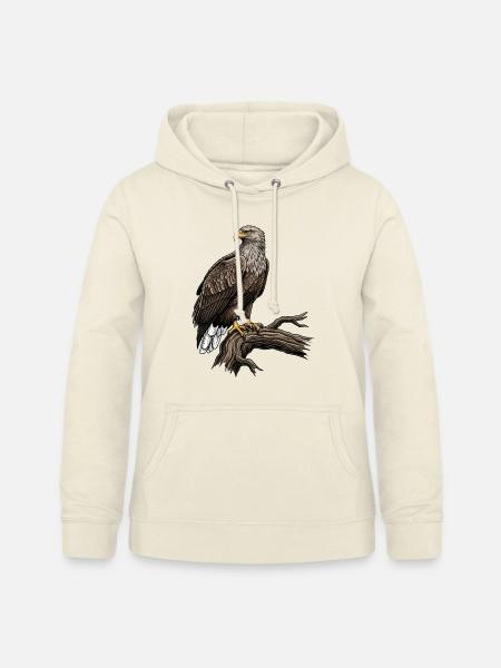 Seeadler Haliaeetus Albicilla - Frauen Hoodie - Vanille-Milchshake