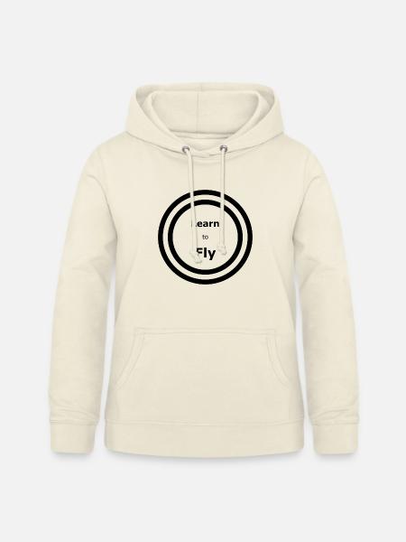 Learn to Fly - Songtext - Frauen Hoodie - Vanille-Milchshake