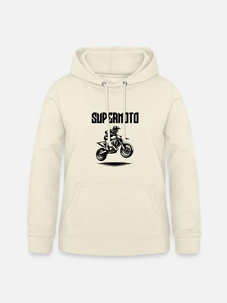 Supermoto Design - Frauen Hoodie - Vanille-Milchshake
