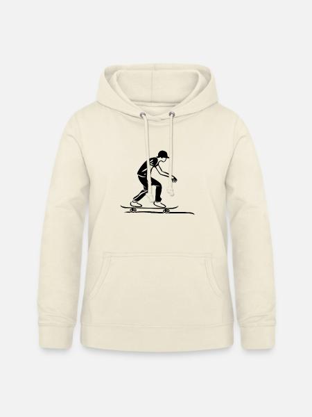Skateboarder - Frauen Hoodie - Vanille-Milchshake