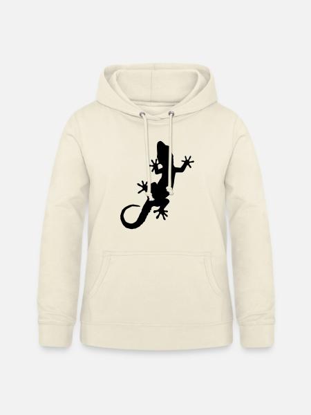 Gecko - Frauen Hoodie - Vanille-Milchshake