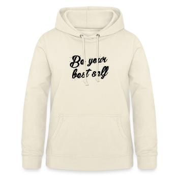 Motivation Statement Spruch Sprueche - Frauen Hoodie - Vanille-Milchshake - Vorne - AI Model Female 172 light (172cm)