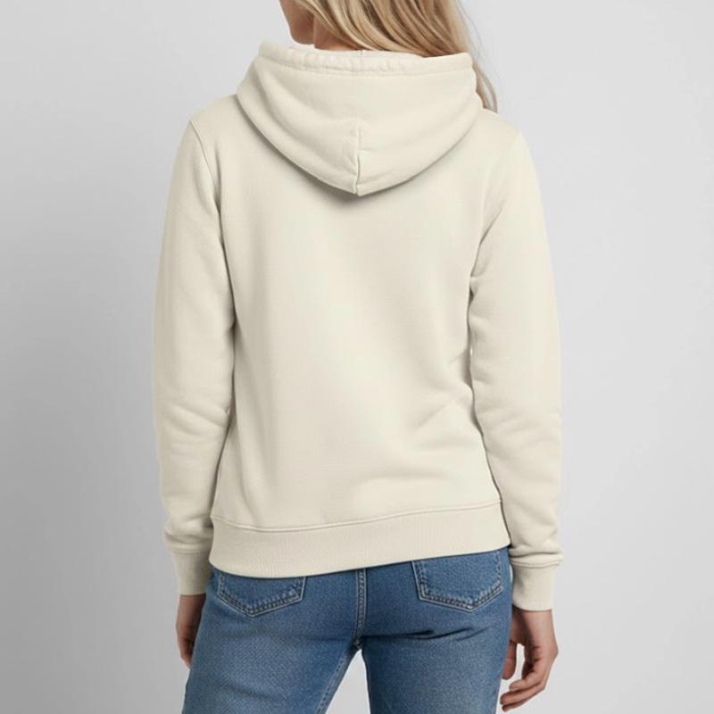 In case of fire: git commit, git push, git out Frauen Hoodie