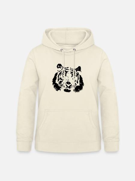 Tiger - Frauen Hoodie - Vanille-Milchshake