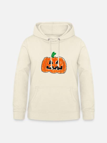 Süßer Jack O' Lantern – Halloween-Design - Frauen Hoodie - Vanille-Milchshake