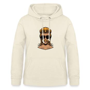 Mulet - Sweat à capuche Femme - vanille - Devant - AI Model Female 172 light (172cm)