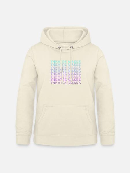 Theater Masken Theater Maske Retro - Frauen Hoodie - Vanille-Milchshake