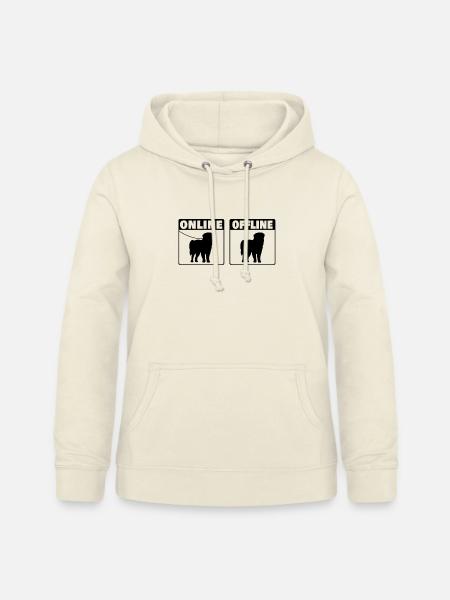 Leonberger Online - Frauen Hoodie - Vanille-Milchshake