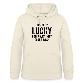 Lustiger Stabhochsprung Stabhochsprung - Frauen Hoodie - Vanille-Milchshake - Vorne - AI Model Female 172 light (172cm)
