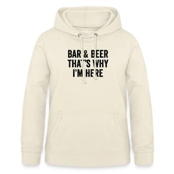 Lustiger Stabhochsprung Stabhochsprung - Frauen Hoodie - Vanille-Milchshake - Vorne - AI Model Female 172 light (172cm)