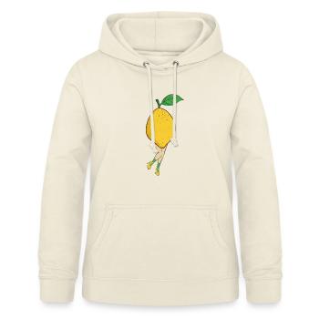 Zitrone - Frauen Hoodie - Vanille-Milchshake - Vorne - AI Model Female 172 light (172cm)