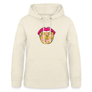 Lemon tongue - Women's Hoodie - vanilla - Front - AI Model Female 172 light (172cm)
