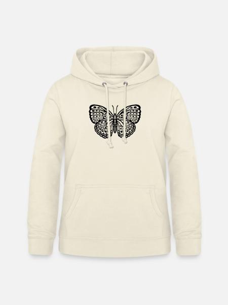 Schmetterling Monarch - Frauen Hoodie - Vanille-Milchshake