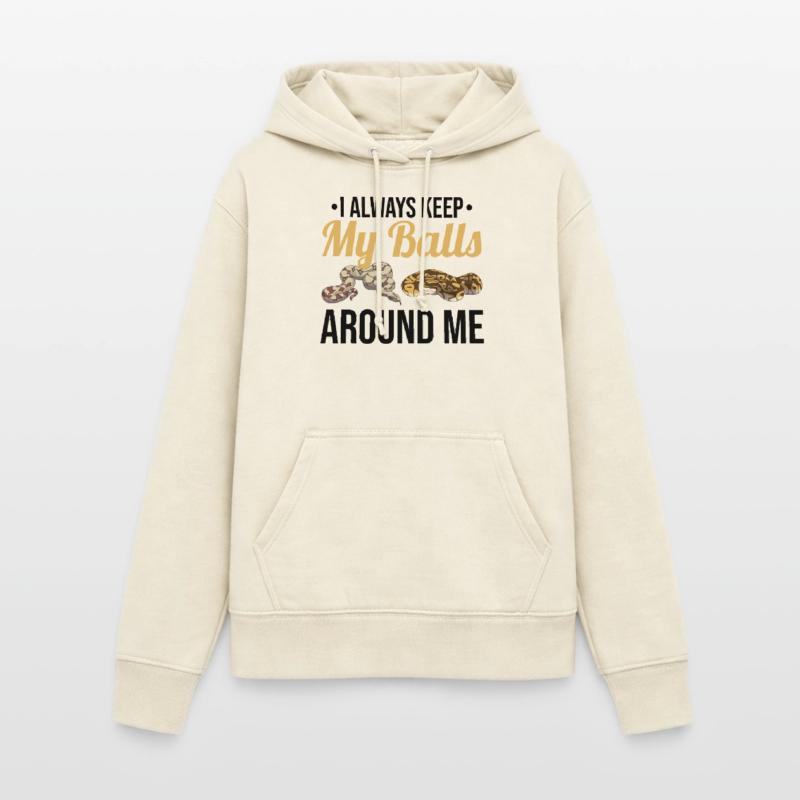 Funny Ball Python Snake Women's Hoodie
