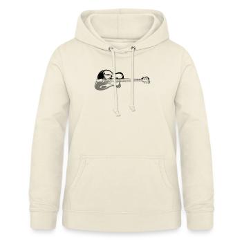 Guitar Player Guitarist Musician - Guitar - Frauen Hoodie - Vanille-Milchshake - Vorne - AI Model Female 172 light (172cm)