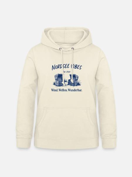 Nordsee Vibes - Frauen Hoodie - Vanille-Milchshake