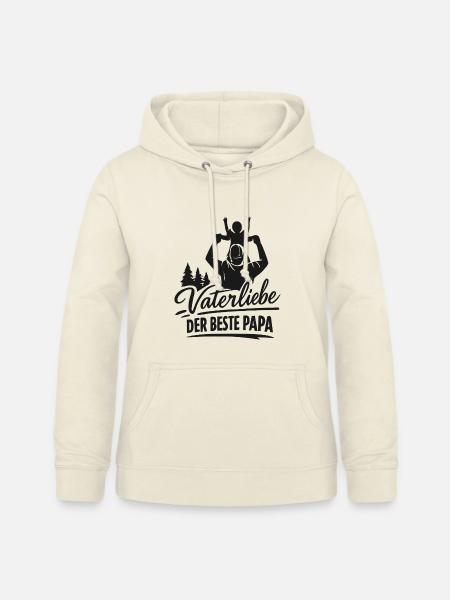 Vaterliebe: Der beste Papa - Frauen Hoodie - Vanille-Milchshake