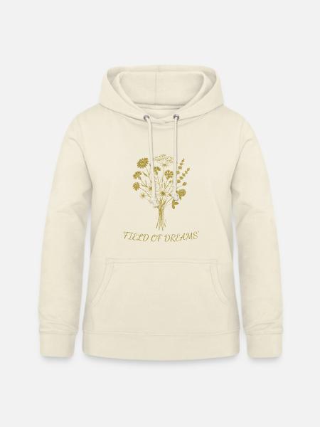 Field Dreams Goldblütenstrauß - Frauen Hoodie - Vanille-Milchshake