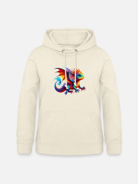 Drache - Frauen Hoodie - Vanille-Milchshake