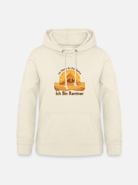 Pyramide MLM Rentner - Frauen Hoodie - Vanille-Milchshake