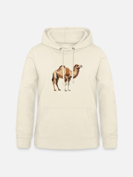 Kamel im aquarell Stil Geschenkidee - Frauen Hoodie - Vanille-Milchshake