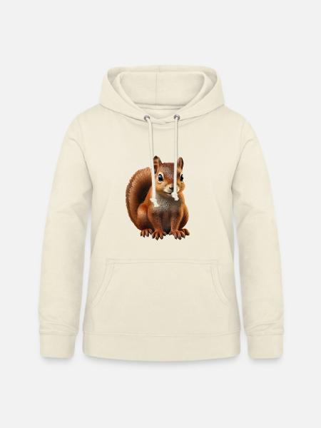 Eichhoernchen - Frauen Hoodie - Vanille-Milchshake