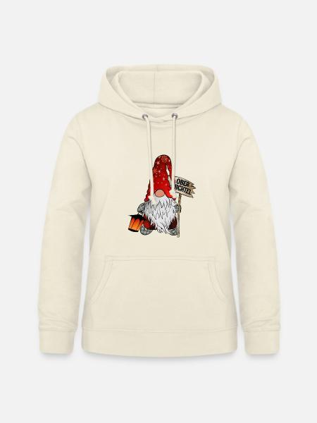 Ober Wichtel Weihnachts Gnom - Frauen Hoodie - Vanille-Milchshake