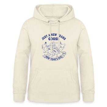 Nur eine Neujahrsgans 2026 Feier - Frauen Hoodie - Vanille-Milchshake - Vorne - AI Model Female 172 light (172cm)