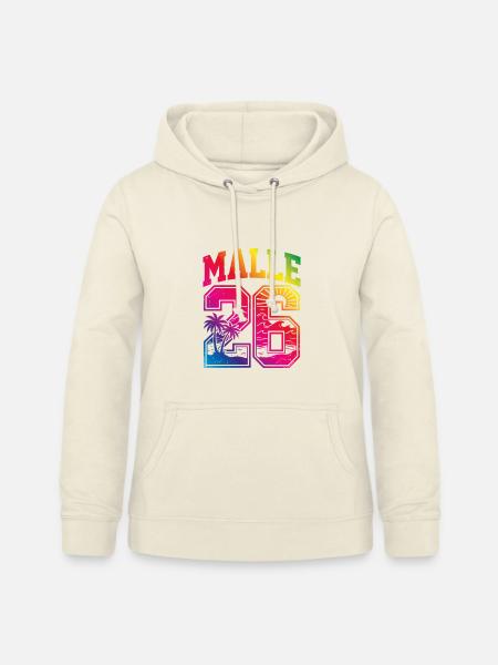 Malle 2026 Trikot Bunt - Frauen Hoodie - Vanille-Milchshake
