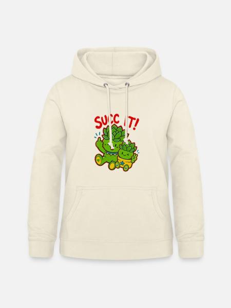 Urban Gardening Succ It Plantlover - Frauen Hoodie - Vanille-Milchshake