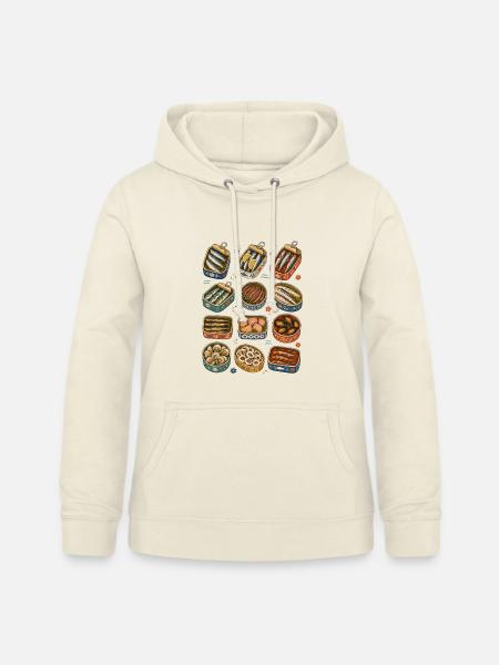 Fischkonserven | Sardinen & Meeresküche - Frauen Hoodie - Vanille-Milchshake