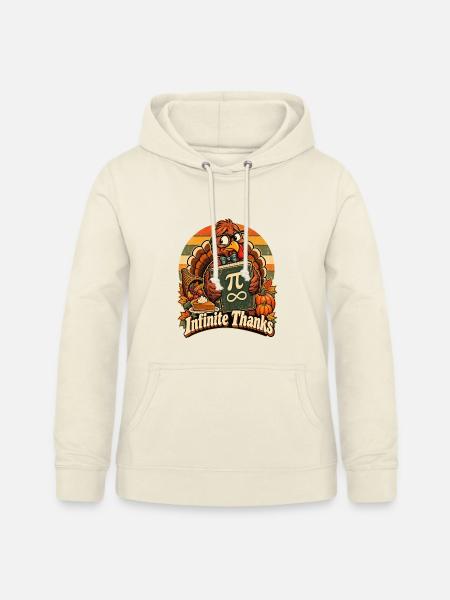 Thanksgiving Truthahn Infinite Thanks Mathelehrer - Frauen Hoodie - Vanille-Milchshake