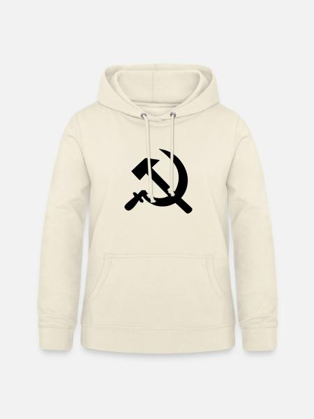 Hammer und Sichel - Frauen Hoodie - Vanille-Milchshake