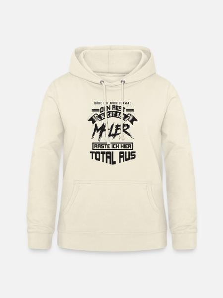 Maler - Frauen Hoodie - Vanille-Milchshake