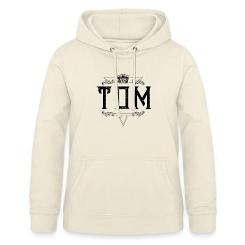 Nom de Tom - Sweat à capuche Femme - vanille - Devant - AI Model Female 172 light (172cm)