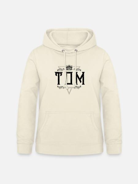 Tom Name - Frauen Hoodie - Vanille-Milchshake