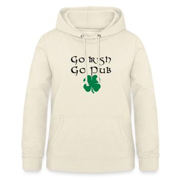 St Patricks Day Pub Irland irisch - Frauen Hoodie - Vanille-Milchshake - Vorne - AI Model Female 172 light (172cm)