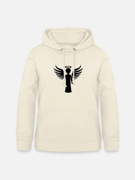 Engel Symbol - Frauen Hoodie - Vanille-Milchshake