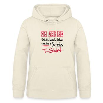 Geburstag 60 Scheiss Shirt Birthday Geschenk - Frauen Hoodie - Vanille-Milchshake - Vorne - AI Model Female 172 light (172cm)