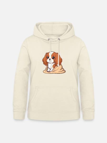 Dog Rider Softness Beige - Frauen Hoodie - Vanille-Milchshake