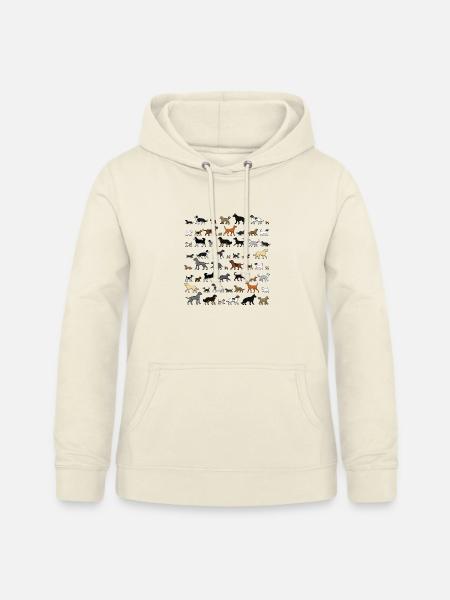 Viele Hunde gehen 2 - Frauen Hoodie - Vanille-Milchshake