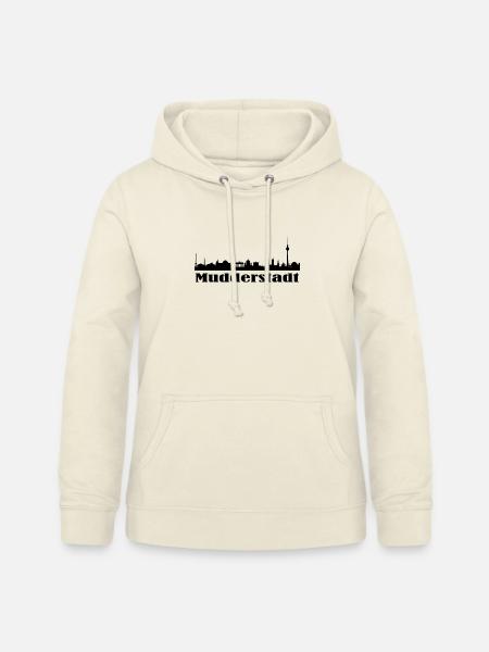 Mudderstadt Berlin Skyline - Frauen Hoodie - Vanille-Milchshake