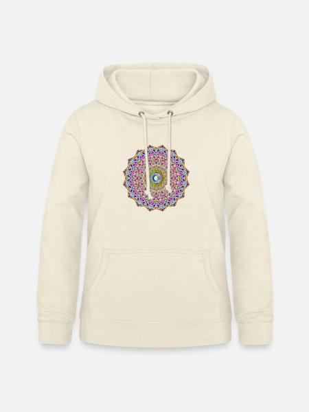 Mandala - Frauen Hoodie - Vanille-Milchshake