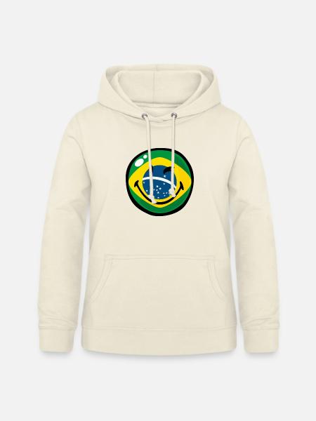 Smiley Brazil - Frauen Hoodie - Vanille-Milchshake